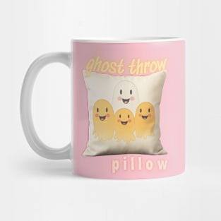 ghost throw pillow Mug